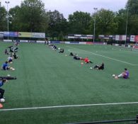 Jeugd hervat weer de trainingen