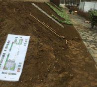 Talud wordt beplant door 