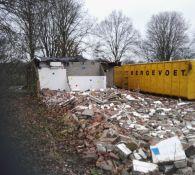 Stukje nostalgie verdwijnt, sloop kleedkamers veld 4