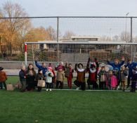 Pieten op bezoek bij DZC'68