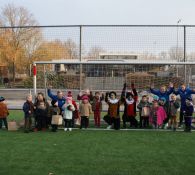 Pieten op bezoek bij DZC'68