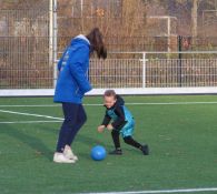 Pieten op bezoek bij DZC'68