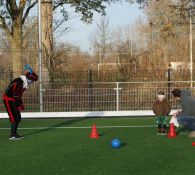 Pieten op bezoek bij DZC'68