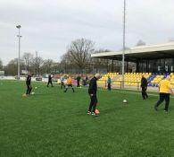 Impressie foto's Walking Football, april 2018