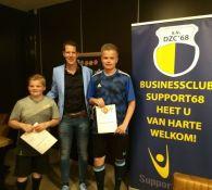 2 nieuwe KNVB clubscheidsrechters bij DZC'68