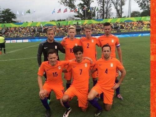 Trots op Thomas Kleinlugtebeld en zijn CP voetbal Team In RIO