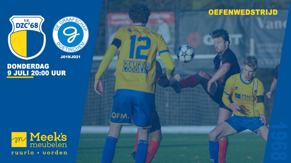 Voorbereiding DZC'68 - De Graafschap O19/O21