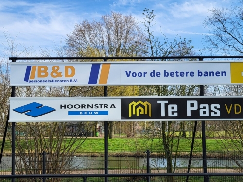 B&D Personeelsdiensten nieuwe bordsponsor DZC'68