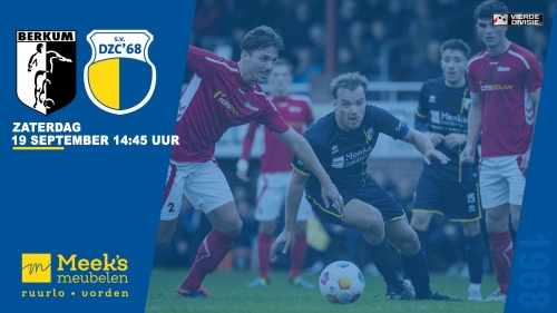 Wedstrijd vv Berkum - DZC'68 
