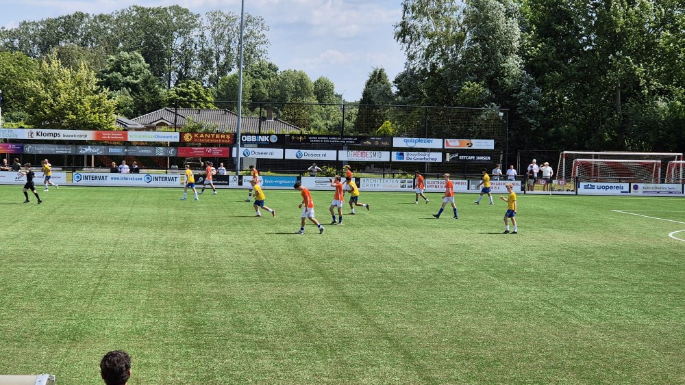 De JO15-1 grijpt net naast de Achterhoek Cup