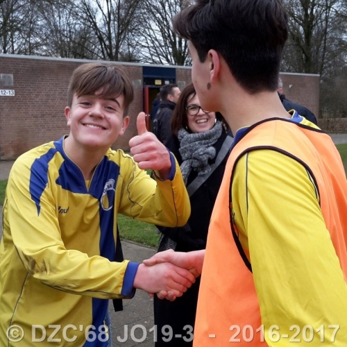 DZC JO19-3 heeft recept voor een voetbalmiddag.