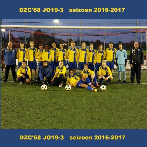 Zwarte Pieten: VIOD JO19-3 vs DZC'68 JO19-3