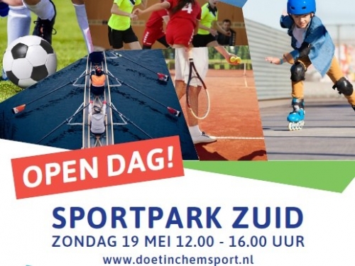 Opendag Sportpark ZUID 19 mei