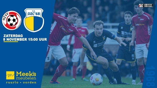 LIVE: HZVV – DZC’68 op DZC’68 TV