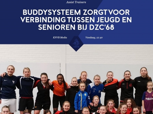 Buddysysteem ook door KNVB opgemerkt