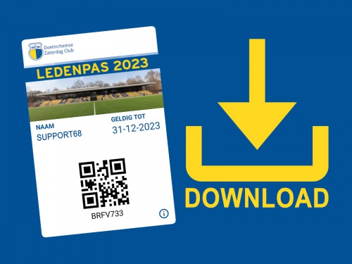 Download de digitale ledenpas 2023