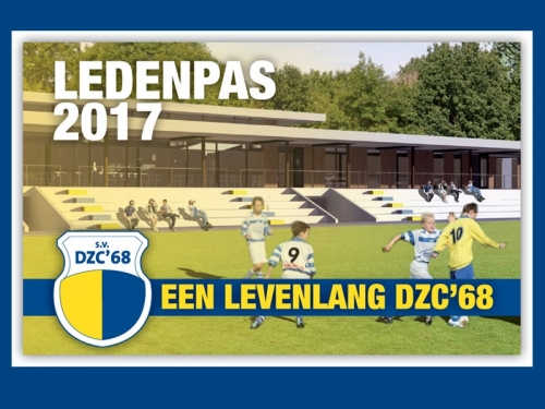 Hij is er…de nieuwe ‘DZC’68 ledenpas’