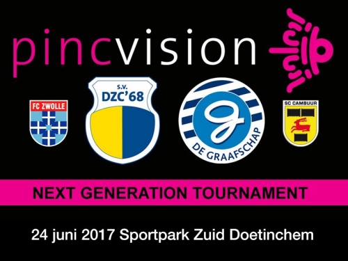 24 Juni Pincvision next generation tournament bij DZC'68