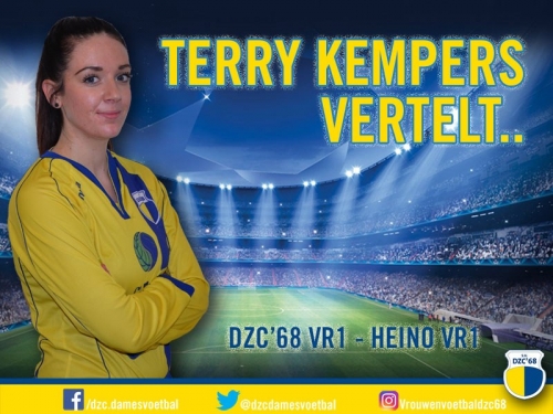 Terry Kempers vertelt over de wedstrijd DZC’68 VR1 – Heino VR1