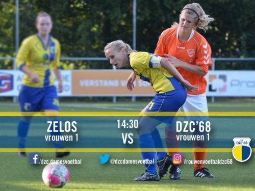 D'ran Vrouwen 1 tegen Zelos VR 1 in Zelhem