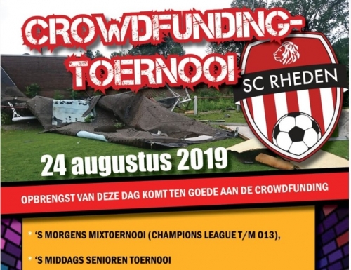 2 teams van DZC'68 helpen SC Rheden na tornodo