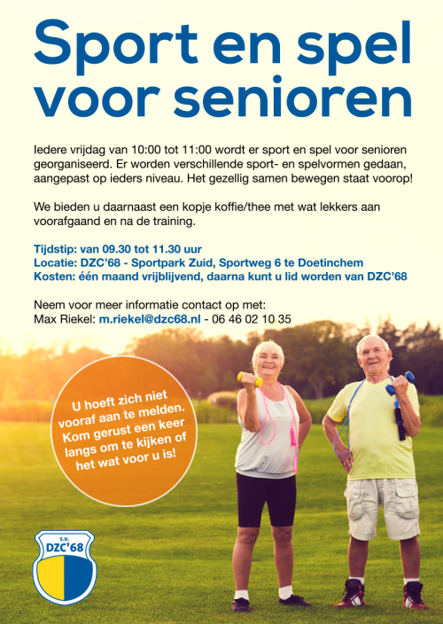 Sport en spel voor senioren