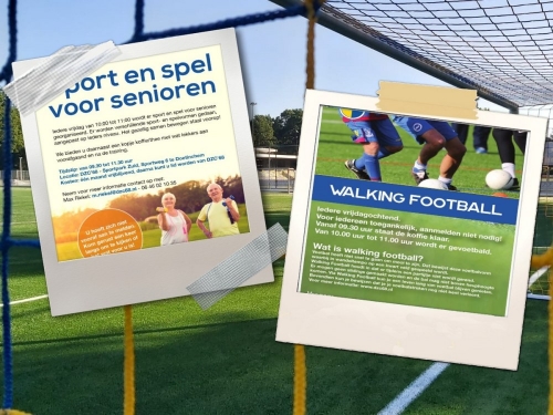 Walking Football en Sport en Spel start weer op