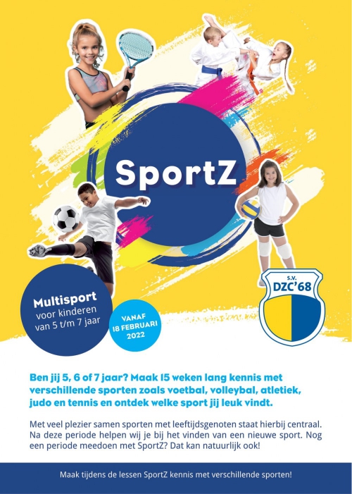 Sportz, ontdek je sport op Sportpark Zuid