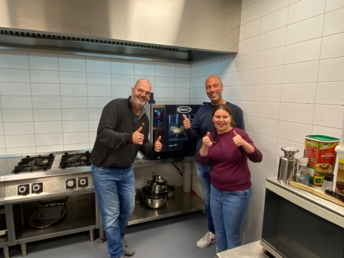 UNOX ovens op boarding DZC'68