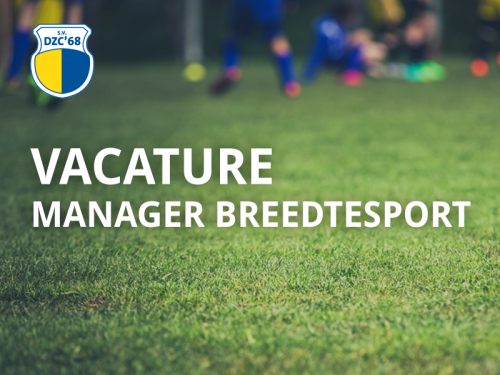Vacature: Manager Breedtesport