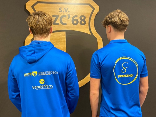 Nieuwe presentatiekleding voor DZC'68 JO19-1 