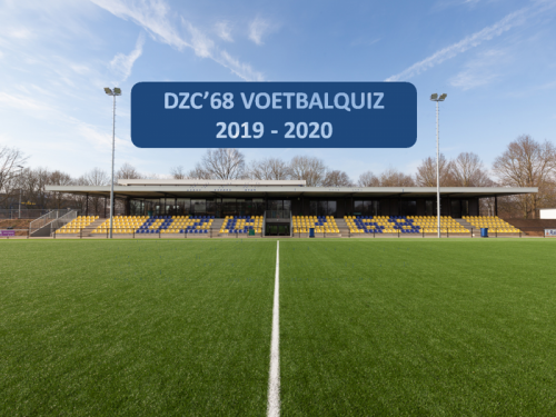 Uitslag 1e DZC'68 voetbalquiz