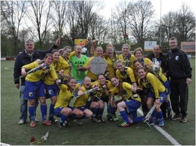 DZC’68 VR 1 zonder puntverlies kampioen!