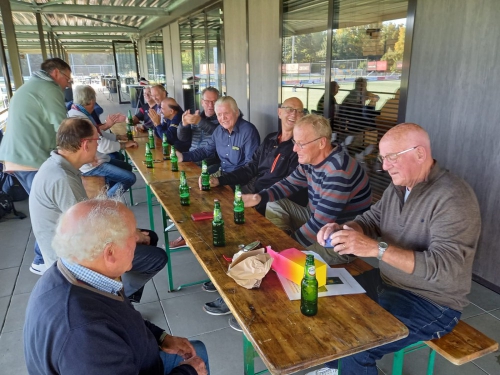 Walking Football gaat barbecueën