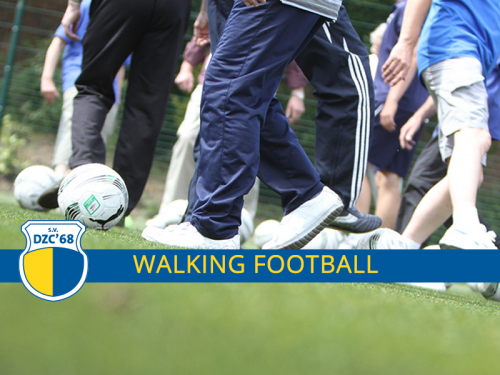 Walking Football bij DZC'68, begin tijd aangepast