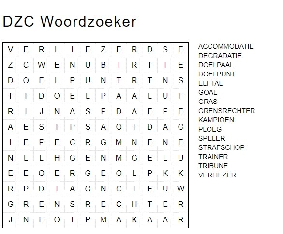 Hedendaags DZC'68 Kerst Puzzel | DZC'68 WO-08