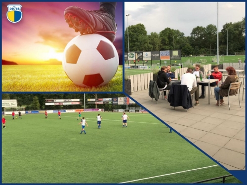 Eerste zomeravondvoetbal  goed bezocht