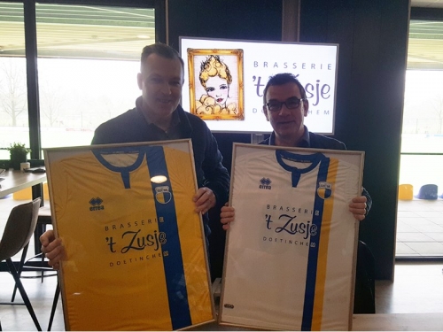 Brasserie 't Zusje Doetinchem sponsor DZC'68 Vrouwen 1