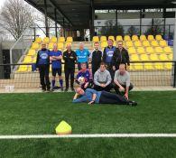 Impressie foto's Walking Football, april 2018