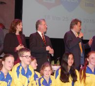 Aftrap Nationale Sportweek met minister van Volksgezondheid E.Schipper