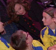 Aftrap Nationale Sportweek met minister van Volksgezondheid E.Schipper