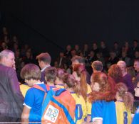 Aftrap Nationale Sportweek met minister van Volksgezondheid E.Schipper