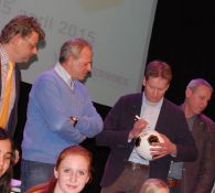 Aftrap Nationale Sportweek met minister van Volksgezondheid E.Schipper