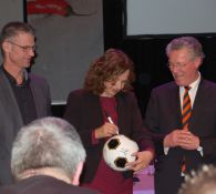 Aftrap Nationale Sportweek met minister van Volksgezondheid E.Schipper