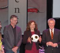 Aftrap Nationale Sportweek met minister van Volksgezondheid E.Schipper