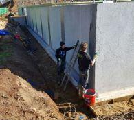 Waterdicht maken prefab wanden